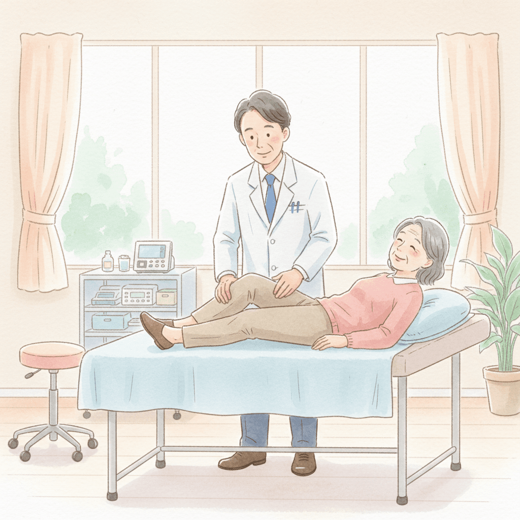 膝の徒手検査ガイド|McMurray・Lachman・Apley検査を患者目線で解説