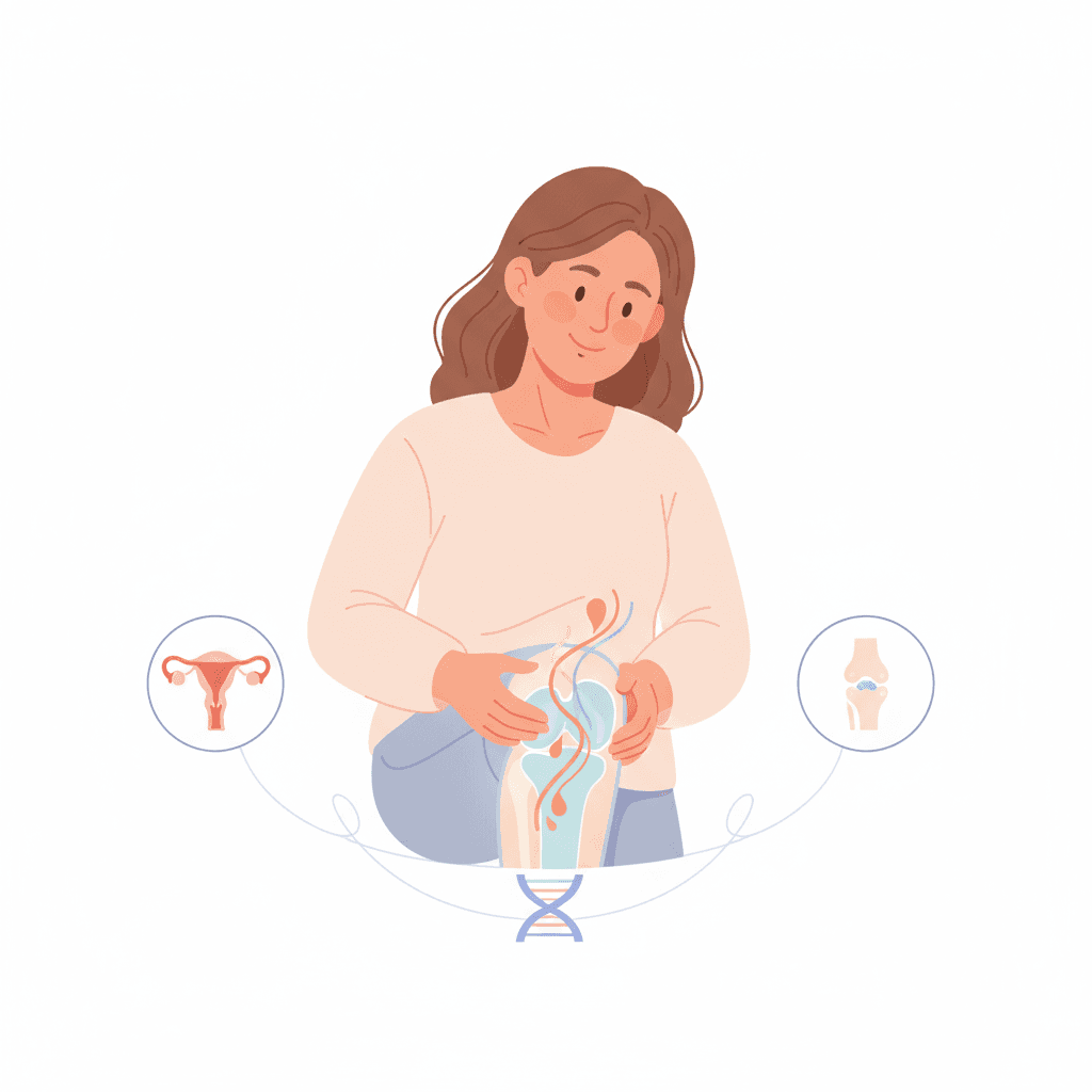 更年期・閉経後女性の膝痛|エストロゲン低下と関節の関係を婦人科×整形外科の視点で解説